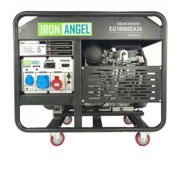 Бензиновий генератор Iron Angel EG 18000 EA30 15 кВт