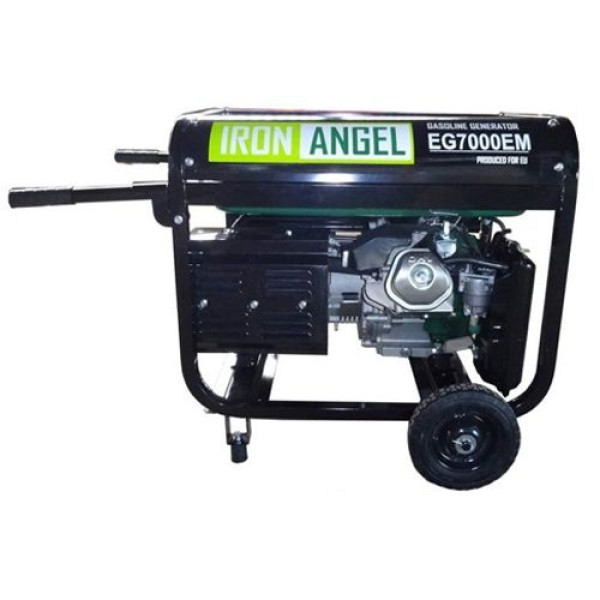 Бензиновый генератор Iron Angel EG 7000 EМ 6.5 кВт