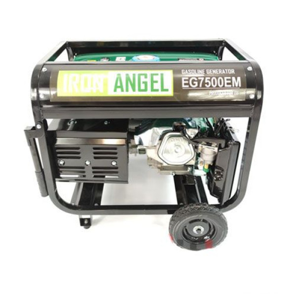 Бензиновый генератор Iron Angel EG 7500 EМ модель 2021г 7 кВт