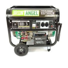 Бензиновий генератор Iron Angel EG 7500 EМ модель 2021р 7 кВт