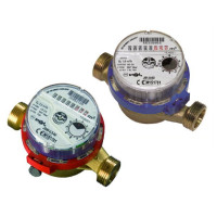 Лічильник води PoWoGaz JS -90-4 ГВ SMART+ / Dn 20/гір/ М/ Qn=4,0/ L=130 без штуцерів