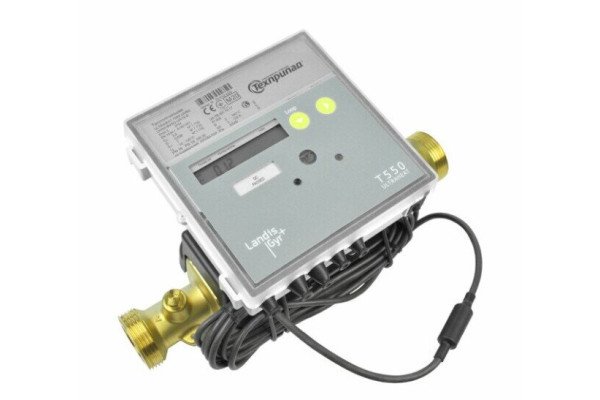 Счетчик тепла ультразвуковой муфтовый Ultraheat Ду15, 0,6 м³/ч Т550/UH50-B05Q (с компл. штуцеров)