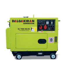 Дизельный генератор Dalgakiran DJ 7000 DG-ECS 7 кВт