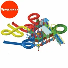 Комплекс водних гірок Arihant WAPS 6А (25.0х24.0 м)