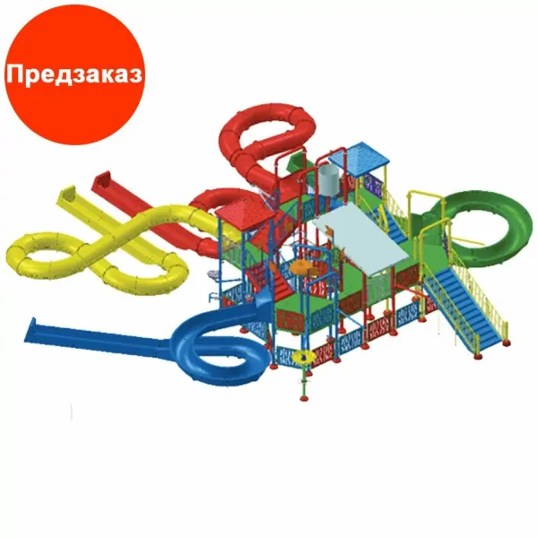 Комплекс водних гірок Arihant WAPS 6А (25.0х24.0 м)
