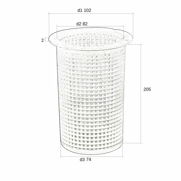 Кошик префільтра Emaux SS 89022401/01112051