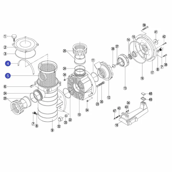 Корзина насоса KAP - RKA 190.A/ RBH0003.05R (RPUM0005.06R)