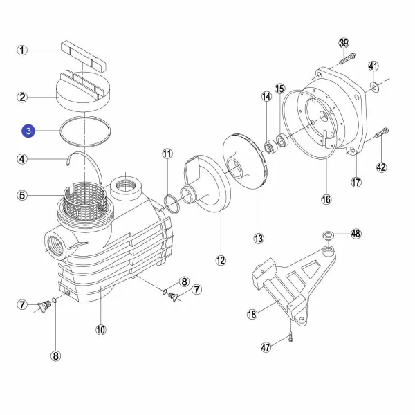 Гумка для кришки EP REP030.R