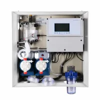Станция управления качеством воды Aquaviva PH+Free Cl 5л/ч + Ячейка + 2 насоса