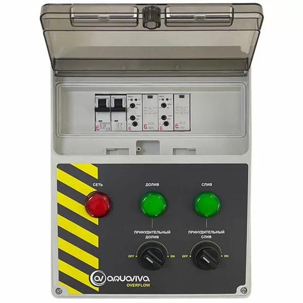 Панель керування переливною ємністю Aquaviva Overflow 230В, 5 зондів