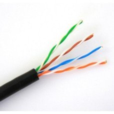 Кабель витая пара внешний медный UTP CAT5e 4P 24AWG PE B 305м 4x2x0,51 FinMark