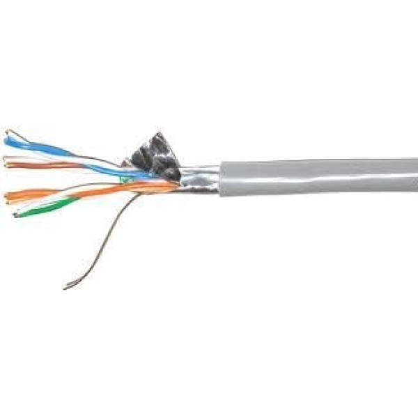 Кабель кручена пара внутрішній біметал FTP cat5e 4PR CCA PVC 305м 4x2x0,50 DCG