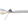 Кабель витая пара внутренний биметалл FTP cat5e 4PR CCA PVC 305м 4x2x0,50 DCG