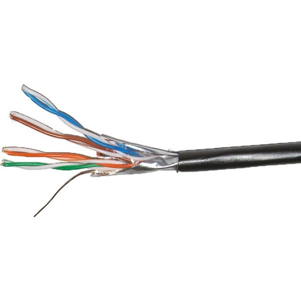 Кабель витая пара внешний биметалл FTP cat5e 4PR CCA PE B 305м 4x2x0,50 DCG