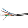 Кабель кручена пара зовнішній біметал FTP cat5e 4PR CCA PE B 305м 4x2x0,50 DCG