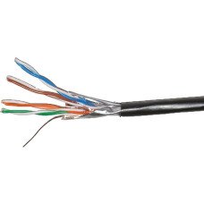 Кабель витая пара внешний биметалл FTP cat5e 4PR CCA PE B 305м 4x2x0,50 DCG