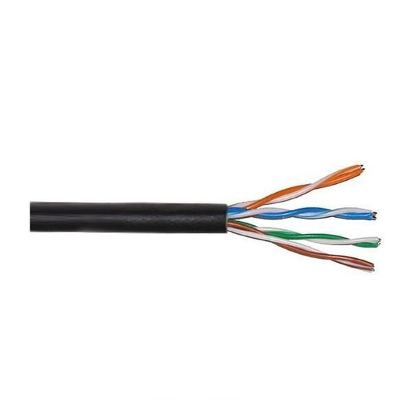 Кабель витая пара внешний биметалл UTP cat5e 4PR CCA PE B 305м 4x2x0,50 DCG