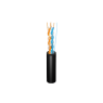 Кабель витая пара внешний медный UTP CAT5e 2P 24AWG PE B 500м 2x2x0,51 FinMark