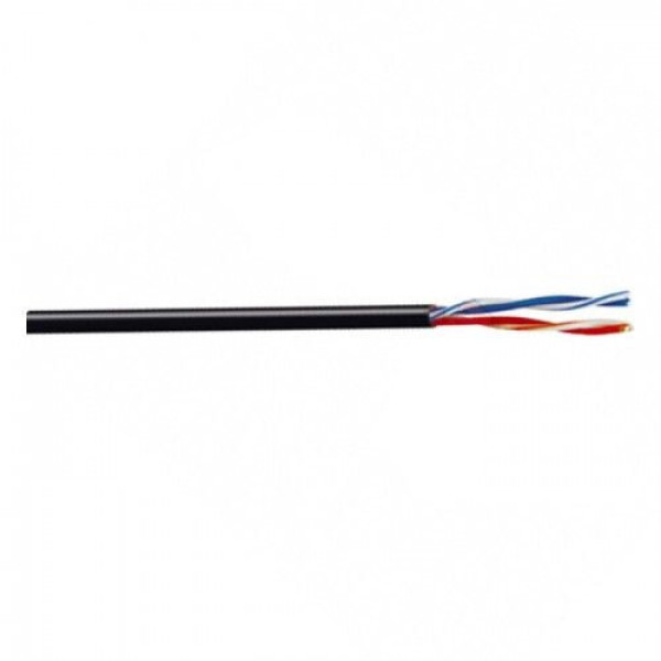 Кабель кручена пара зовнішній біметал UTP cat5e 2PR CCA PE B 500м 2x2x0,50 DCG