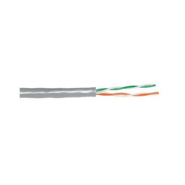 Кабель кручена пара внутрішній біметал UTP cat5e 2PR CCA PVC 500м 2x2x0,50 DCG