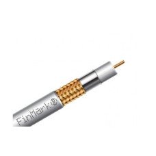 Коаксіальний телевізійний кабель біметал F690BV білий 305м FinMark