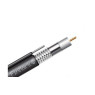 Коаксиальный телевизионный кабель с тросом биметалл F660BVM черный 305м FinMark