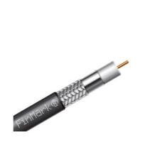 Коаксиальный телевизионный кабель медный F690BVcu черный 305м FinMark