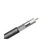 Коаксіальний телевізійний мідний кабель F690BVcu чорний 305м FinMark