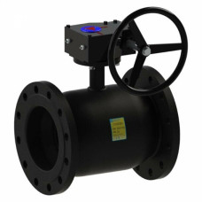 Кран фланцевый 11с338п с редуктором Ду300/300 Breeze цельносварной (Ру=25, Т=-30...+180°С)