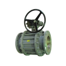 Кран фланцевий 11с341п Ду150/150 з редуктором Breeze (Ру=16, Т=-30...+180°С)