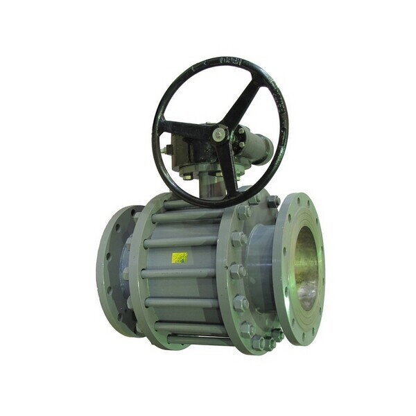Кран фланцевий 11с341п Ду125/100 з редуктором Breeze (Ру=16, Т=-30...+180°С)