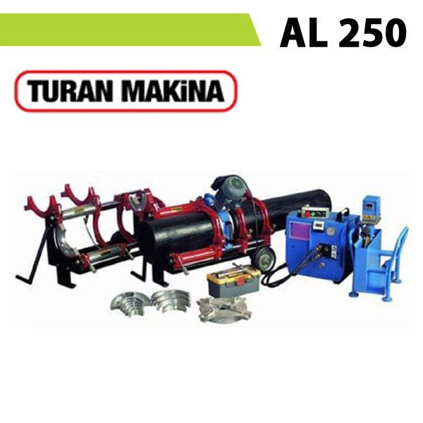 Стиковий зварювальний апарат Turan Makina AL 250 CNC автомат (до 250 мм)