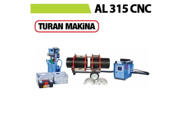 Стыковой сварочный аппарат Turan Makina AL 315 CNC автомат (до 315 мм)