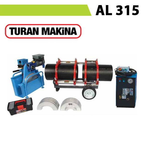 Стыковой сварочный аппарат Turan Makina AL 315 (до 315 мм)