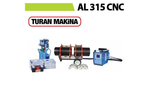 Стиковий зварювальний апарат Turan Makina AL 315 CNC автомат (до 315 мм)