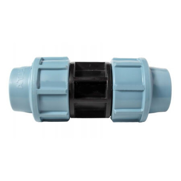 Муфта компресійна сполучна ПЕ-ПЕ 50x50 мм UNIDELTA